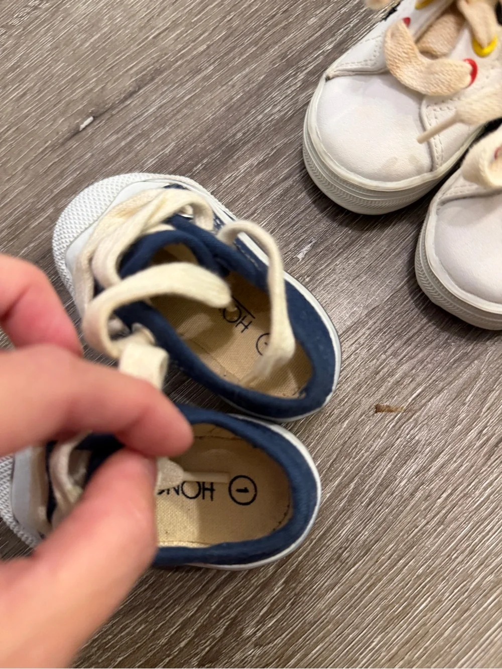 Vintage bundle of 2 Kids baby Sneakers